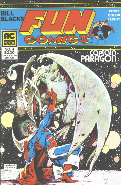 Cover for Bill Black's Fun Comics (AC, 1982 series) #4