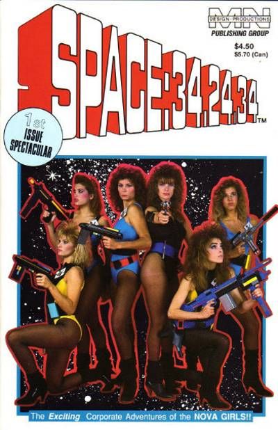 Cover for SPACE: 34-24-34 (MN Design Productions, 1989 series) #[1]