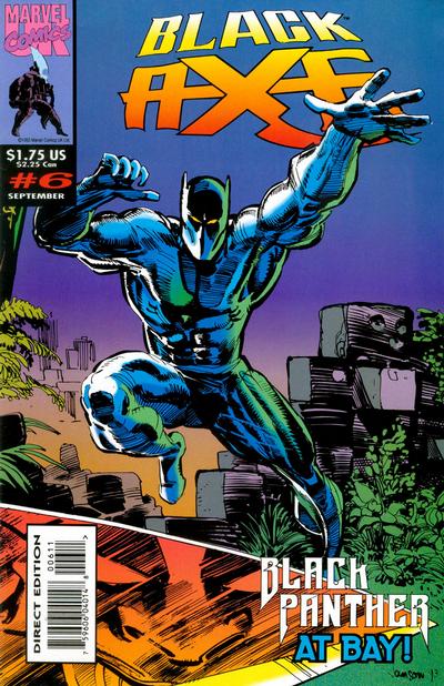 Cover for Black Axe (Marvel, 1993 series) #6