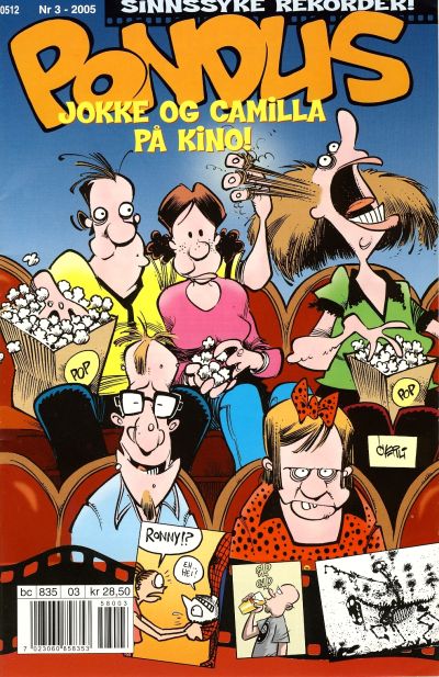 Cover for Pondus (Bladkompaniet / Schibsted, 2000 series) #3/2005