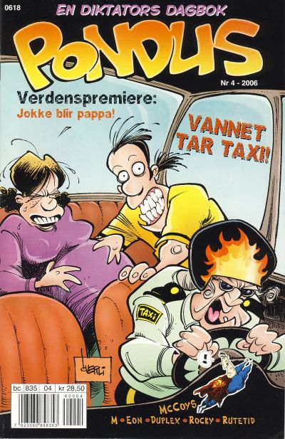 Cover for Pondus (Bladkompaniet / Schibsted, 2000 series) #4/2006