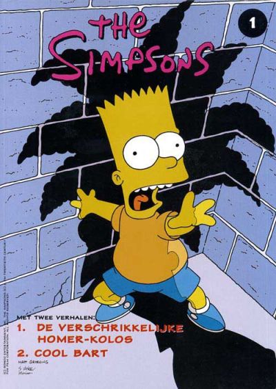 Cover for The Simpsons (De Stripuitgeverij/Infotex, 1994 series) #1