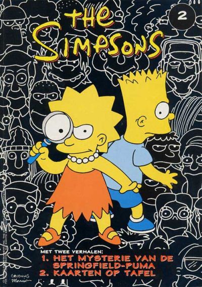 Cover for The Simpsons (De Stripuitgeverij/Infotex, 1994 series) #2