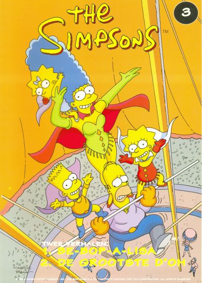 Cover for The Simpsons (De Stripuitgeverij/Infotex, 1994 series) #3