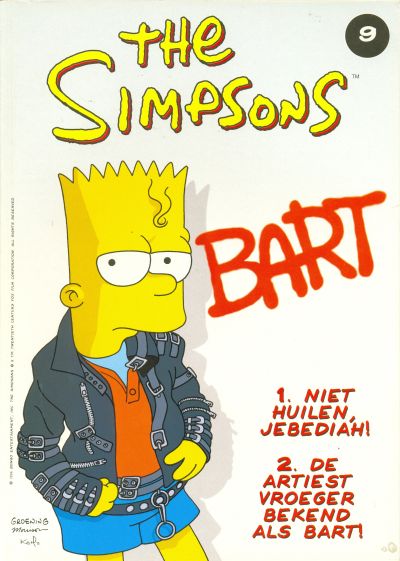 Cover for The Simpsons (De Stripuitgeverij/Infotex, 1994 series) #9