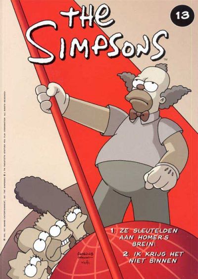 Cover for The Simpsons (De Stripuitgeverij/Infotex, 1994 series) #13