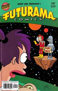 Cover Thumbnail for Bongo Comics Presents Futurama Comics (Bongo, 2000 series) #27 [Direct Edition]