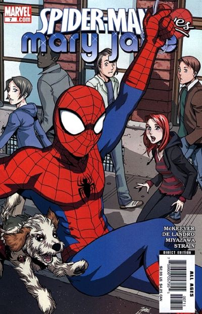 Cover for Spider-Man Loves Mary Jane (Marvel, 2006 series) #7