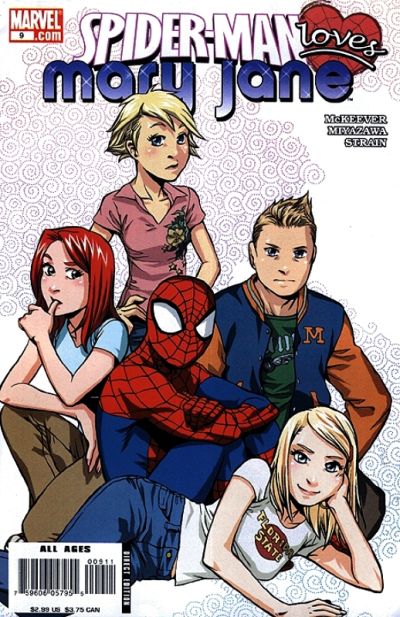 Cover for Spider-Man Loves Mary Jane (Marvel, 2006 series) #9