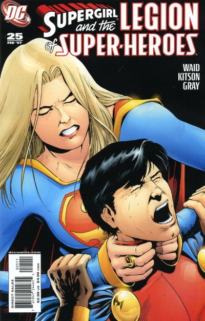 Cover for Supergirl and the Legion of Super-Heroes (DC, 2006 series) #25