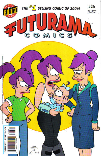 Cover for Bongo Comics Presents Futurama Comics (Bongo, 2000 series) #26