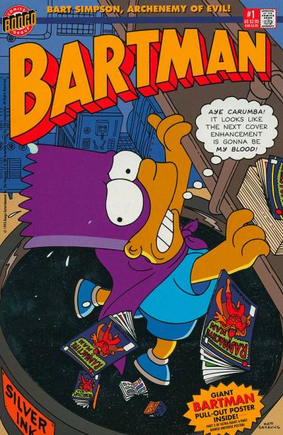 Cover for Bartman (Bongo, 1993 series) #1 [Direct]