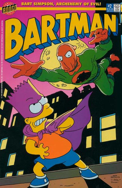 Cover for Bartman (Bongo, 1993 series) #2