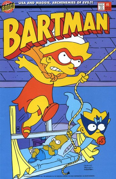 Cover for Bartman (Bongo, 1993 series) #5