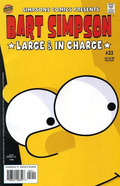 Cover for Simpsons Comics Presents Bart Simpson (Bongo, 2000 series) #33