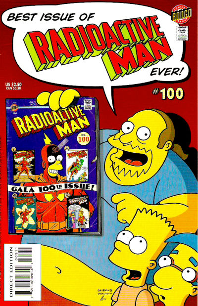 Cover for Bongo Comics Presents Radioactive Man (Bongo, 2000 series) #1