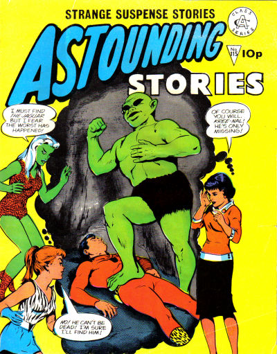 Cover for Astounding Stories (Alan Class, 1966 series) #115