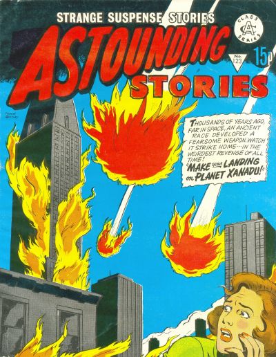 Cover for Astounding Stories (Alan Class, 1966 series) #123