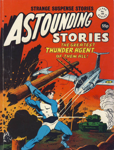 Cover for Astounding Stories (Alan Class, 1966 series) #195