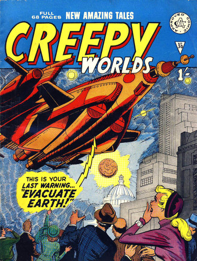 Cover for Creepy Worlds (Alan Class, 1962 series) #30