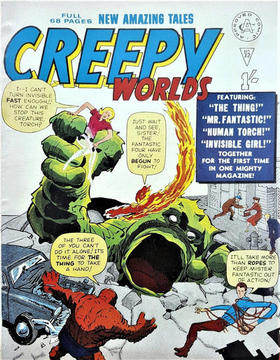 Cover for Creepy Worlds (Alan Class, 1962 series) #32