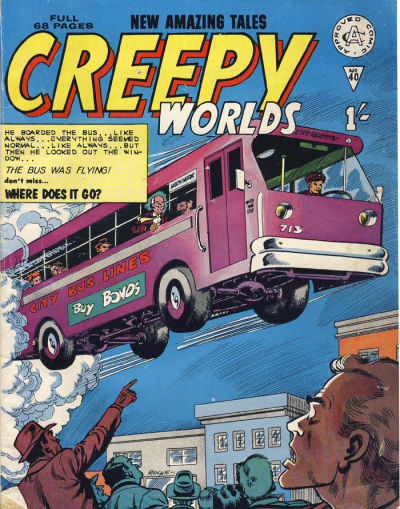 Cover for Creepy Worlds (Alan Class, 1962 series) #40