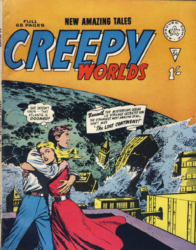 Cover for Creepy Worlds (Alan Class, 1962 series) #54
