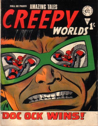 Cover for Creepy Worlds (Alan Class, 1962 series) #104