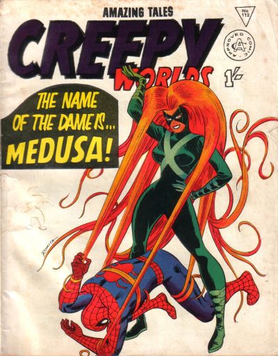 Cover for Creepy Worlds (Alan Class, 1962 series) #112