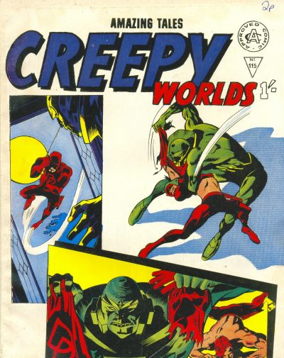 Cover for Creepy Worlds (Alan Class, 1962 series) #115