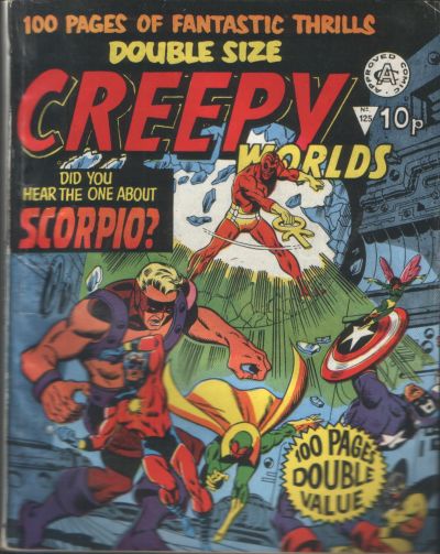 Cover for Creepy Worlds (Alan Class, 1962 series) #125