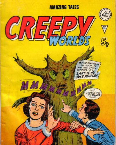 Cover for Creepy Worlds (Alan Class, 1962 series) #126