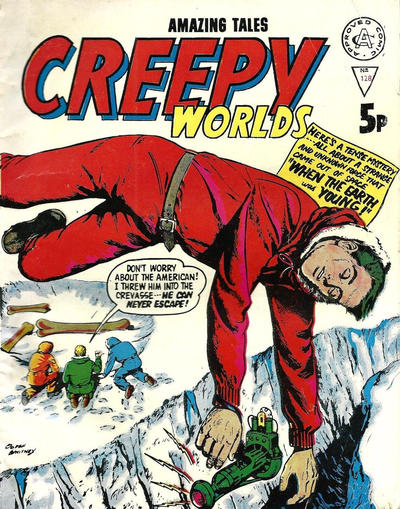 Cover for Creepy Worlds (Alan Class, 1962 series) #128