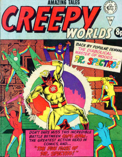 Cover for Creepy Worlds (Alan Class, 1962 series) #138