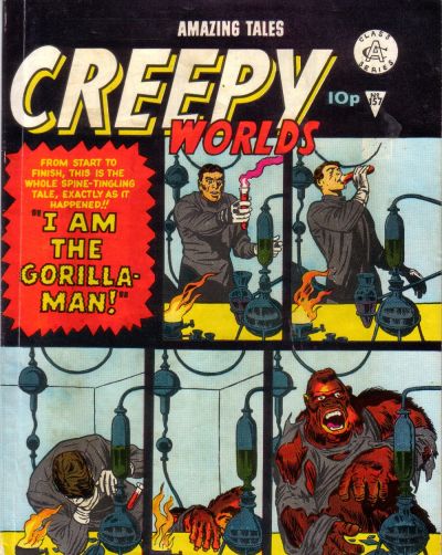 Cover for Creepy Worlds (Alan Class, 1962 series) #157