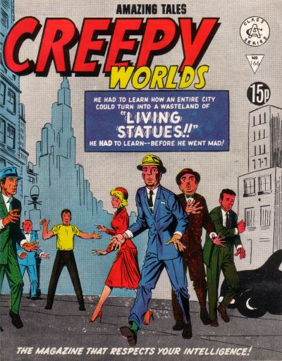 Cover for Creepy Worlds (Alan Class, 1962 series) #166