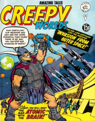 Cover for Creepy Worlds (Alan Class, 1962 series) #172