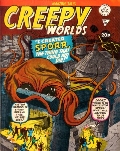 Cover for Creepy Worlds (Alan Class, 1962 series) #184