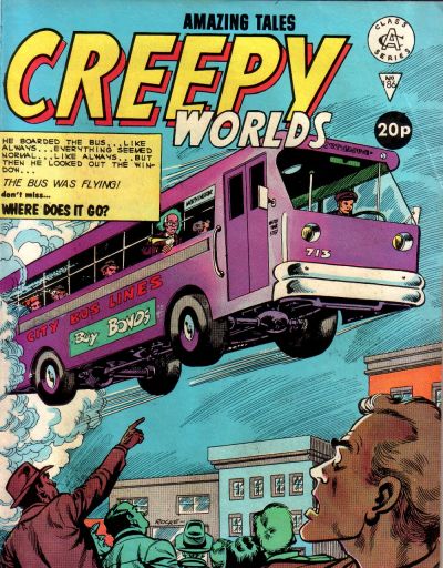 Cover for Creepy Worlds (Alan Class, 1962 series) #186
