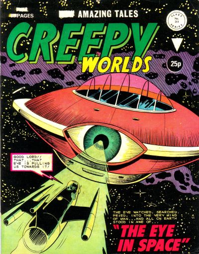 Cover for Creepy Worlds (Alan Class, 1962 series) #211