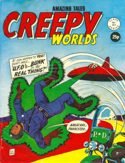 Cover for Creepy Worlds (Alan Class, 1962 series) #221