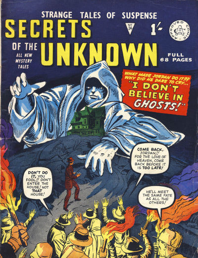 Cover for Secrets of the Unknown (Alan Class, 1962 series) #34