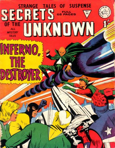 Cover for Secrets of the Unknown (Alan Class, 1962 series) #98