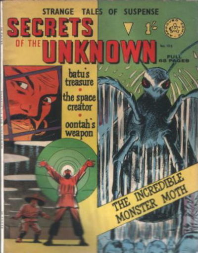 Cover for Secrets of the Unknown (Alan Class, 1962 series) #105