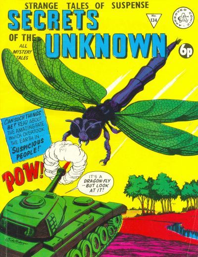 Cover for Secrets of the Unknown (Alan Class, 1962 series) #134