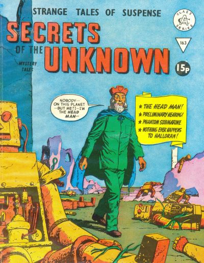 Cover for Secrets of the Unknown (Alan Class, 1962 series) #163