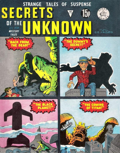 Cover for Secrets of the Unknown (Alan Class, 1962 series) #172