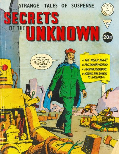 Cover for Secrets of the Unknown (Alan Class, 1962 series) #202