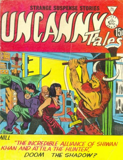 Cover for Uncanny Tales (Alan Class, 1963 series) #123