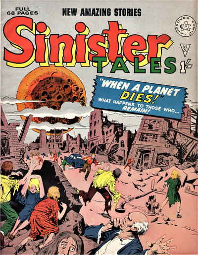 Cover for Sinister Tales (Alan Class, 1964 series) #20